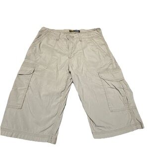Lee Men's Khaki Cargo Shorts